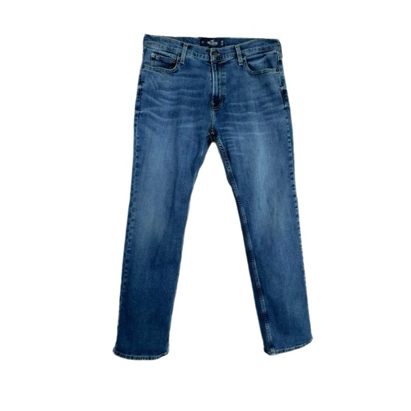 Hollister Men’s Classic Straight Epic Flex Jeans 34/32 - Picture 1 of 8